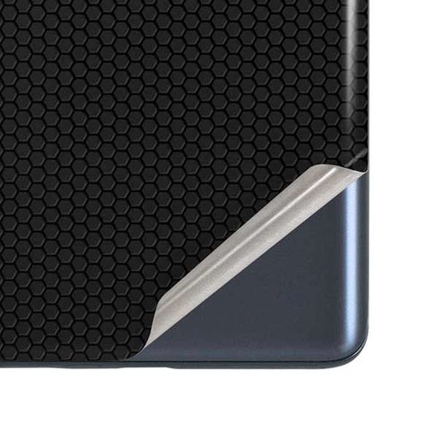 Specialty Vinyl Black Hex Texture Galaxy S20 Fan Edition Skin